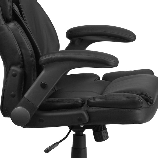 Extreme Comfort High Back Black LeatherSoft Executive Ergonomic Office Chair