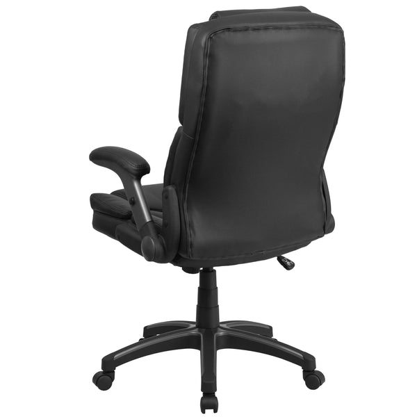 Extreme Comfort High Back Black LeatherSoft Executive Ergonomic Office Chair