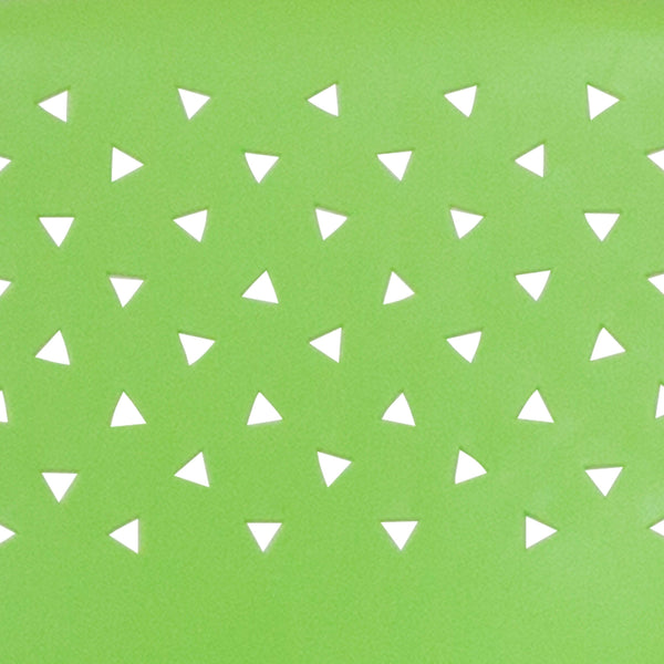 White |#| 880 lb. Capacity White Perforated Back Plastic Stack Chair with Gray Frame