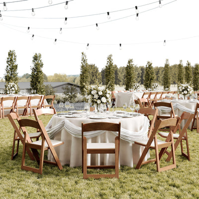 Hercules Folding Chair - Stackable Resin – 800LB Weight Capacity Event Chair - View 2