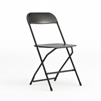 Hercules Series Plastic Folding Chair - 650LB Weight Capacity - View 1