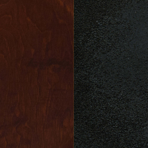 Black Vinyl Seat/Black Metal Frame |#| Black School House Back Metal Restaurant Barstool - Black Vinyl Seat