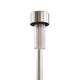 Stainless Steel |#| All-Weather Solar Powered Stainless Steel LED Landscaping Lights - Set of 12