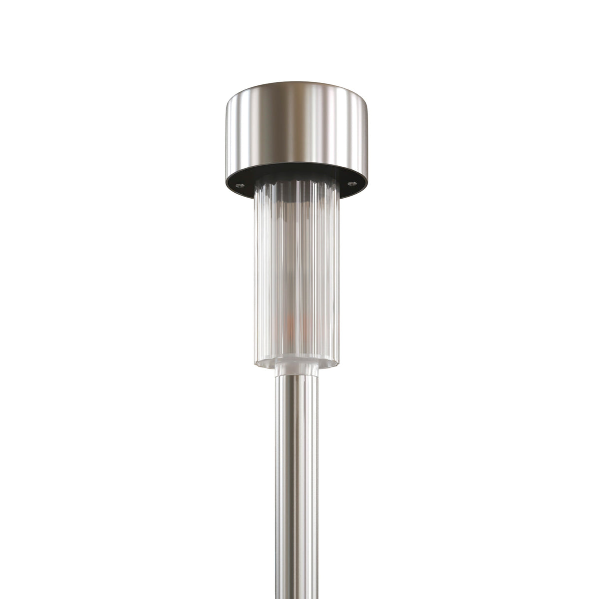 Stainless Steel |#| All-Weather Solar Powered Stainless Steel LED Landscaping Lights - Set of 12