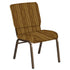 18.5''W Church Chair in Canyon Fabric - Gold Vein Frame