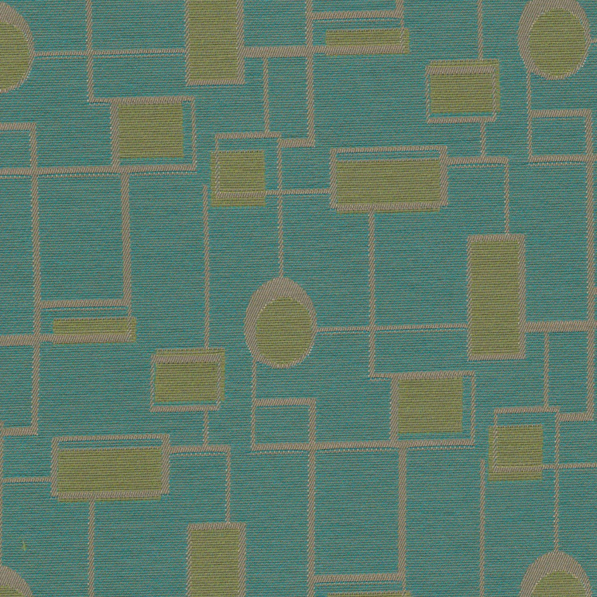 Circuit Turquoise Fabric |#| 