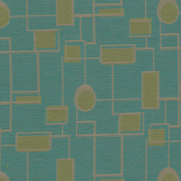 Circuit Kiwi Fabric |#| 