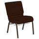 Old World Rustic Brown Fabric |#| 