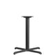 30inch x 30inch Restaurant Table X-Base with 3inch Dia. Table Height Column