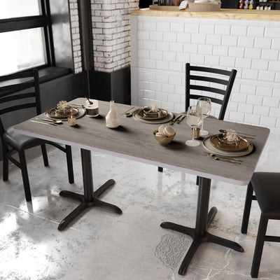 30" x 60" Rectangular Table Top with Reversible Laminate Top - View 2