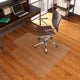 36inchx 48inch Hard Floor Chair Mat w/ Lip-Scuff Resistant Top & Patterned Underside