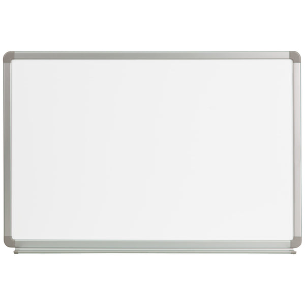 3' W x 2' H Magnetic Marker Board with Galvanized Aluminum Frame