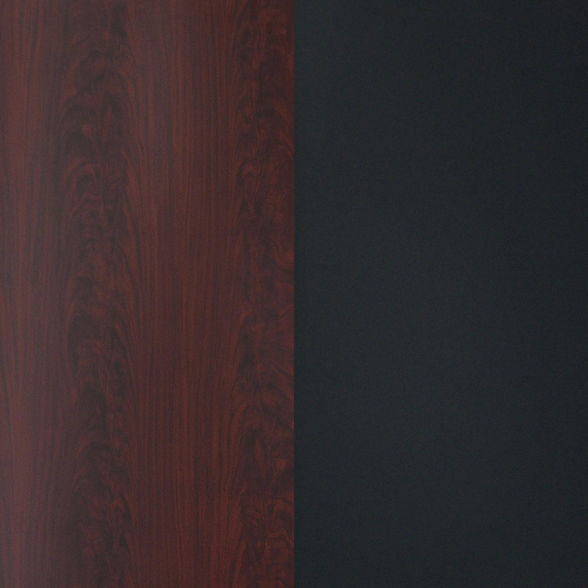 Black/Mahogany |#| 42inch Square Table Top with Black or Mahogany Reversible Laminate Top