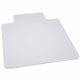 45inch x 53inch Big & Tall 400 lb. Capacity Carpet Chair Mat with Lip