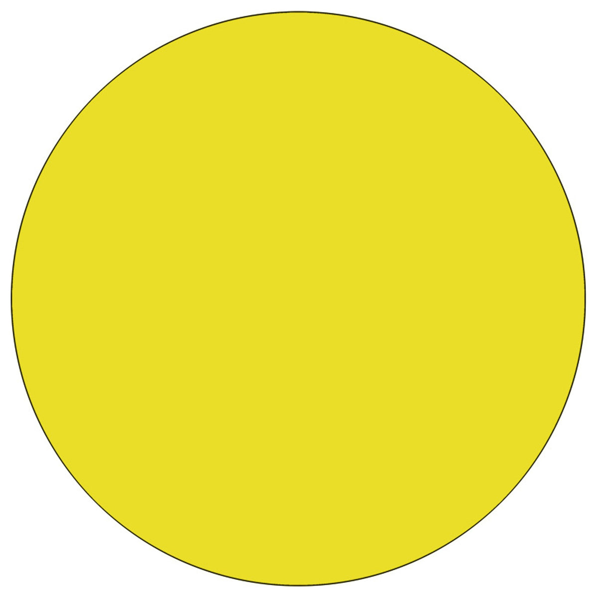 Yellow |#| 48inch Round Yellow HP Laminate Activity Table - Height Adjustable Short Legs
