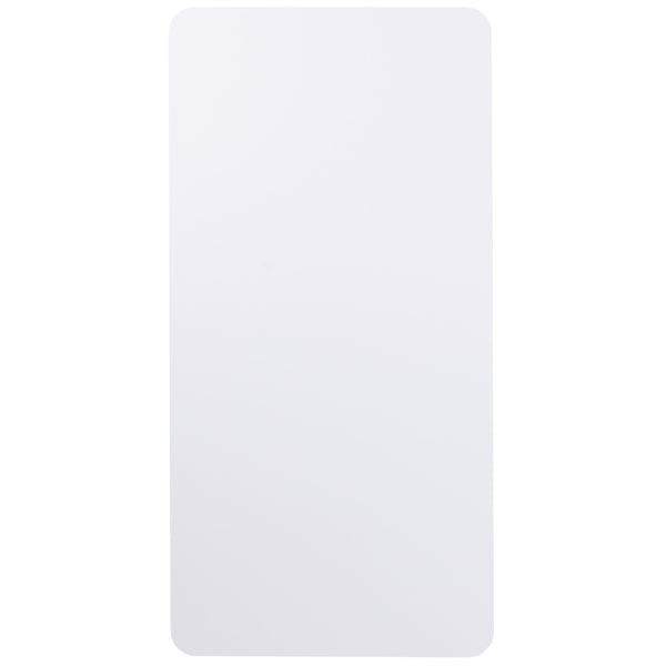 Granite White |#| 4.93-Foot Kid's Granite White Plastic Folding Activity Table - Play Table