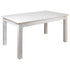 60" x 38" Rectangular Solid Pine Farm Dining Table