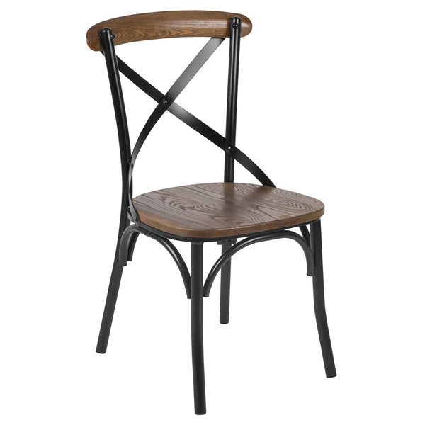X-Back Chair w/ Metal Bracing ADVG-XBACK-METAL- – Church Chairs 4 Less