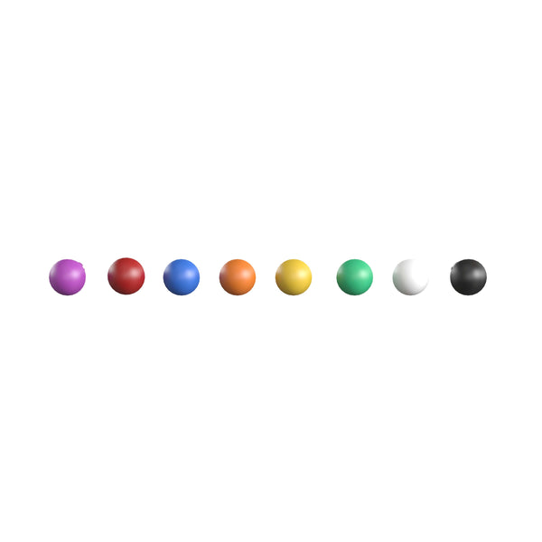 Multicolor Plastic Peg Set for STEAM Wall Systems - 512 Pieces
