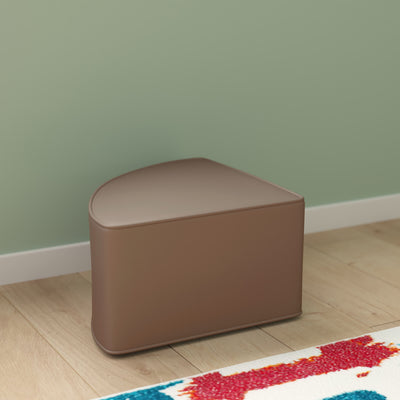 Bright Beginnings Commercial Grade Modular Classroom Soft Seating, Backless Corner Chair - View 2