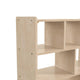 Wooden 8 Section Commercial Grade Modular Classroom Storage Cabinet, Natural