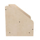 Commercial Grade Natural Wooden 4 Tier Classroom Bookstand Display Shelf