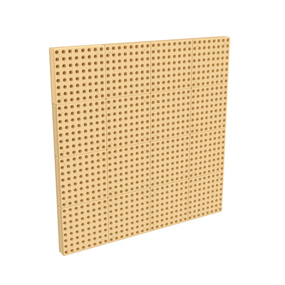 Bright Beginnings Commercial Grade Multipurpose Modular STEAM Wall Peg System Panel - View 1