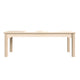 Commercial 23.5 x 47.25 Rectangular Wooden Classroom Activity Table - Beech