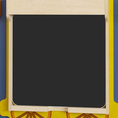 Bright Beginnings Commercial Grade STEAM Wall Accessory Board, Magnetic Chalkboard - View 2