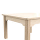 Commercial Grade 23.5inch Square Wooden Preschool Classroom Activity Table - Beech