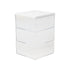 Brody Clear Plastic Storage Organizer Bins with Lid for Home Office, Kitchen, or Bathroom