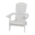 Charlestown All-Weather Poly Resin Indoor/Outdoor Folding Adirondack Chair