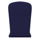 Blue |#| Set of 2 All-Weather High Back Adirondack Chair Cushions in Blue