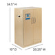 Children's Wood Refrigerator for Commercial or Home Use - Kid Friendly Design