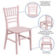 Pink |#| Child's Classic Resin Chiavari Chair for All Occasions in Pink