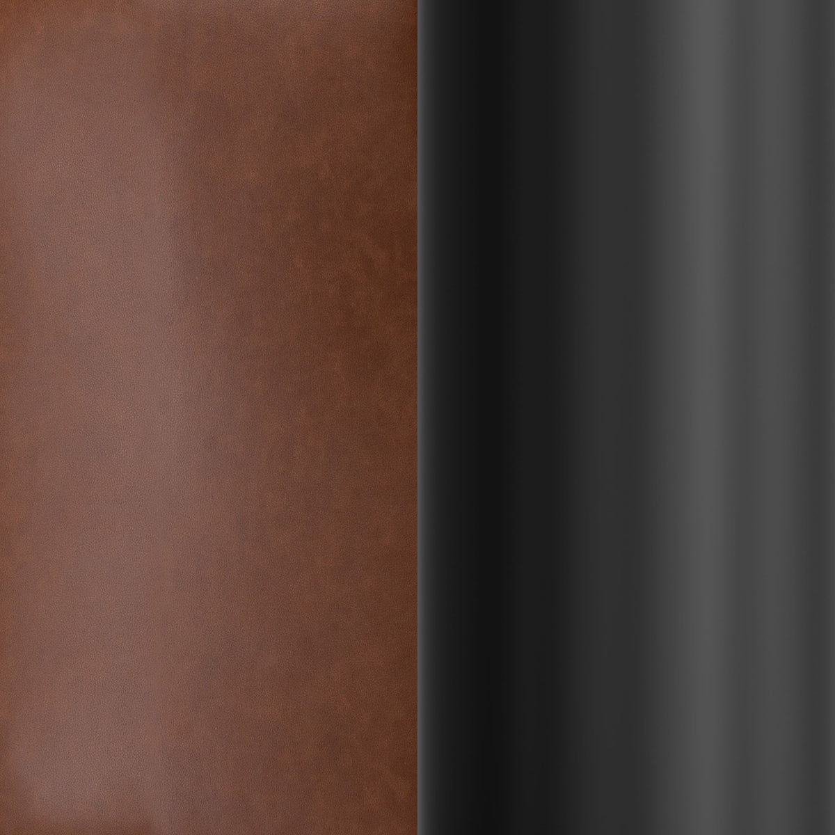 Cognac LeatherSoft/Black Frame |#| Commercial Mid-Back Padded LeatherSoft Swivel Office Chair in Cognac/Black