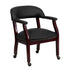 Conference Chair with Accent Nail Trim and Casters