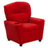 Contemporary Kids Recliner with Cup Holder