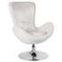 Egg Series Side Reception Chair with Bowed Seat