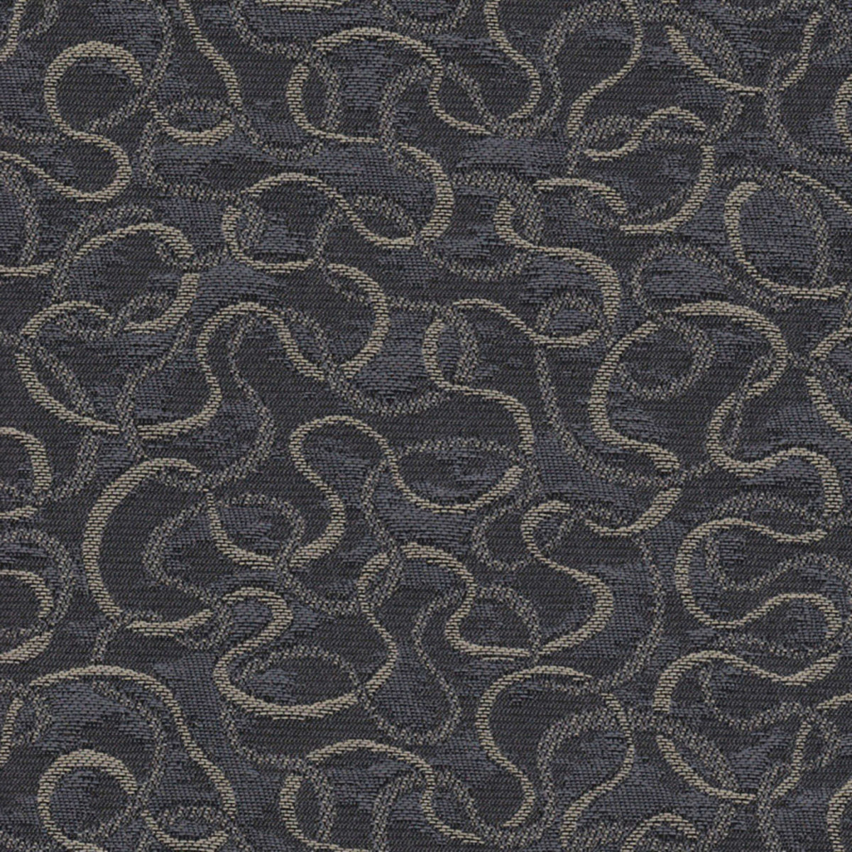 Ribbons Gray Fabric |#| 