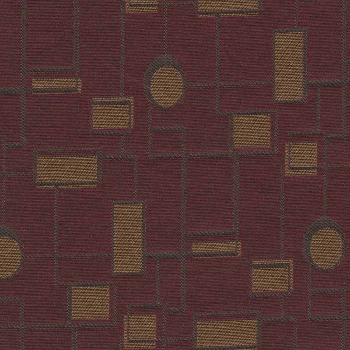 Circuit Merlot Fabric |#| 