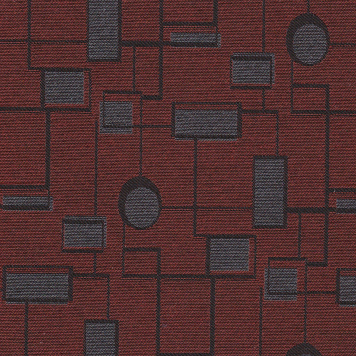 Circuit Garnet Fabric |#| 