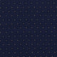 Navy Blue Dot Patterned Fabric/Gold Vein Frame |#| EMB 21inchW Stacking Church Chair in Navy Blue Dot Patterned Fabric - Gold Frame
