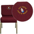 Embroidered HERCULES Series 21''W Stacking Church Chair