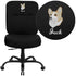 Embroidered HERCULES Series Big & Tall 400 lb. Rated Executive Swivel Ergonomic Office Chair with Rectangular Back