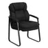 Executive Side Reception Chair with Lumbar Support and Sled Base