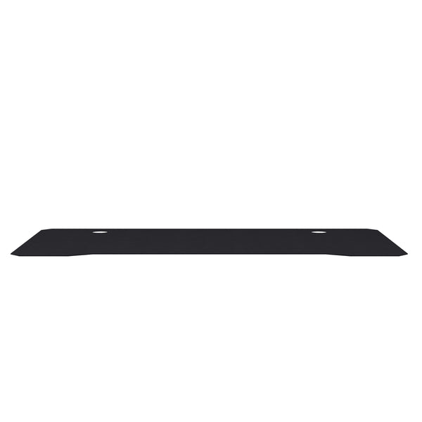 Full Desktop Anti-Slip Rubber Mouse Pad with Micro Weave Surface in Black