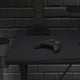 Full Desktop Anti-Slip Rubber Mouse Pad with Micro Weave Surface in Black