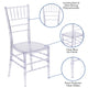 Crystal Ice Blue |#| Crystal Ice Blue Stacking Chiavari Chair - Event Seating - Stack Chairs