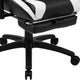 Black |#| Black Gaming Desk & Chair Set with Cup Holder, Headphone Hook, and Monitor Stand